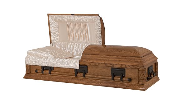 Cercueil - Chêne - Repoli - Medium foncé